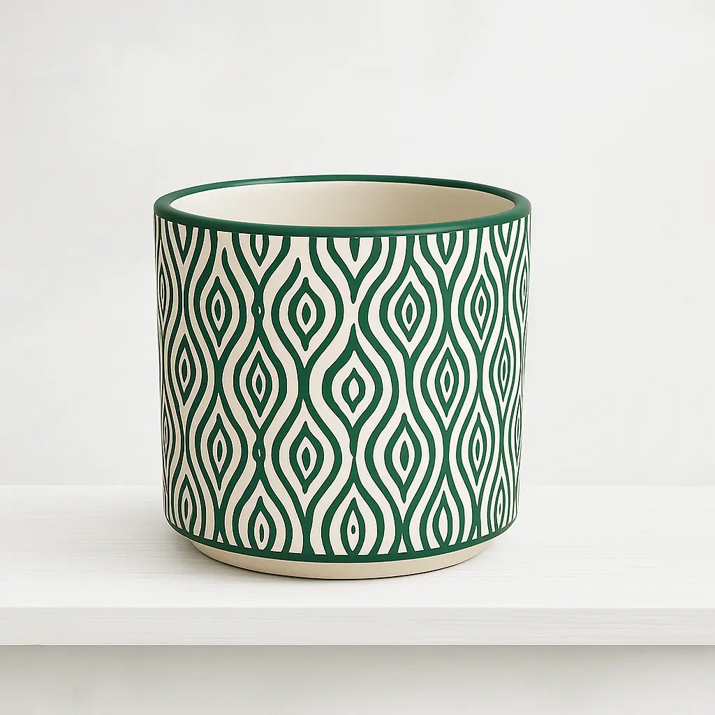 FLOWER VASE GREEN *R35 excl vat*
