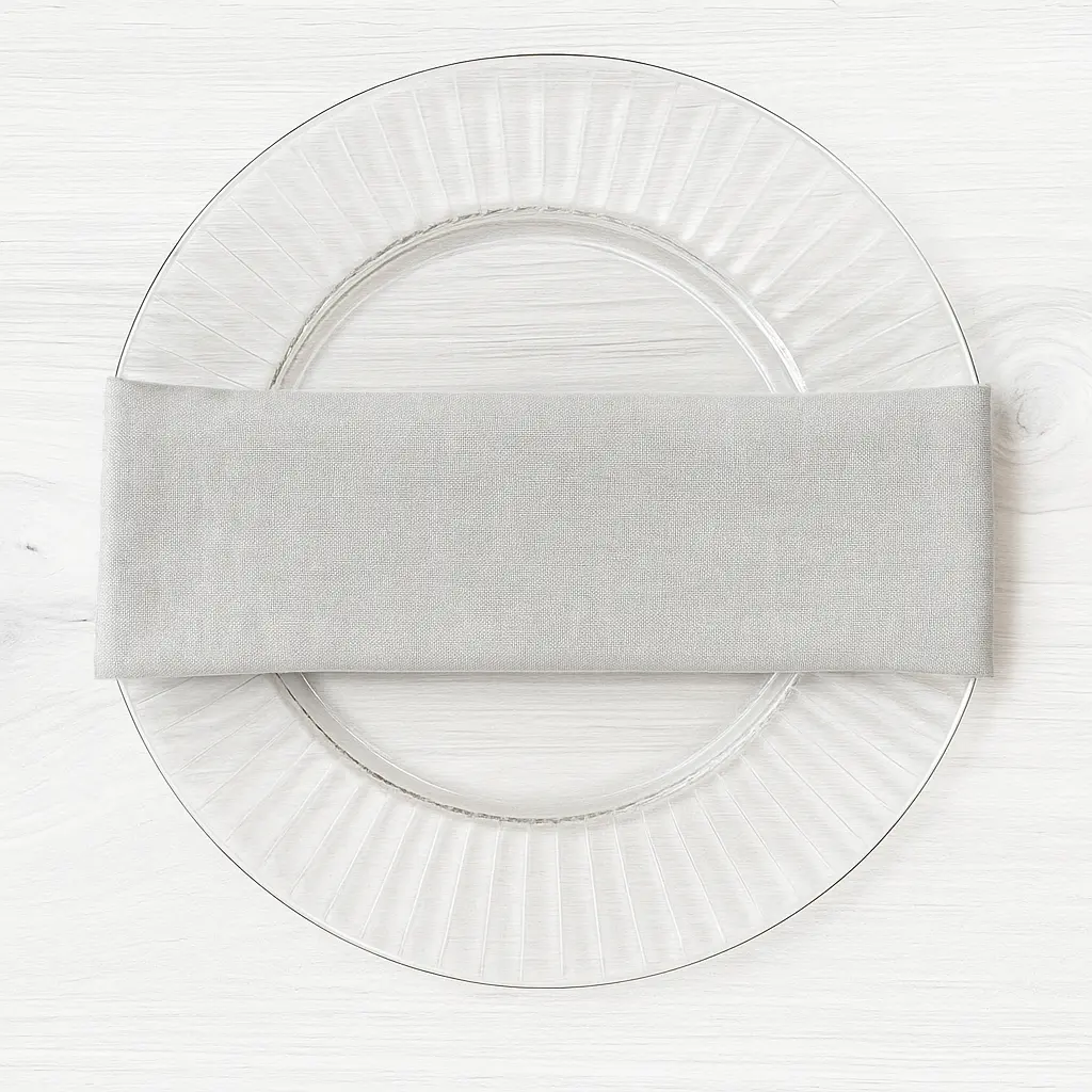 NAPKINS –GREY (40x40CM) *R8.50 excl vat*